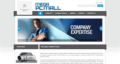 Desktop Screenshot of megapcmall.com