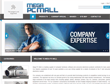 Tablet Screenshot of megapcmall.com